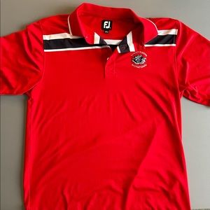 Footjoy golf shirt. Great condition size is medium. Has invitational logo on it